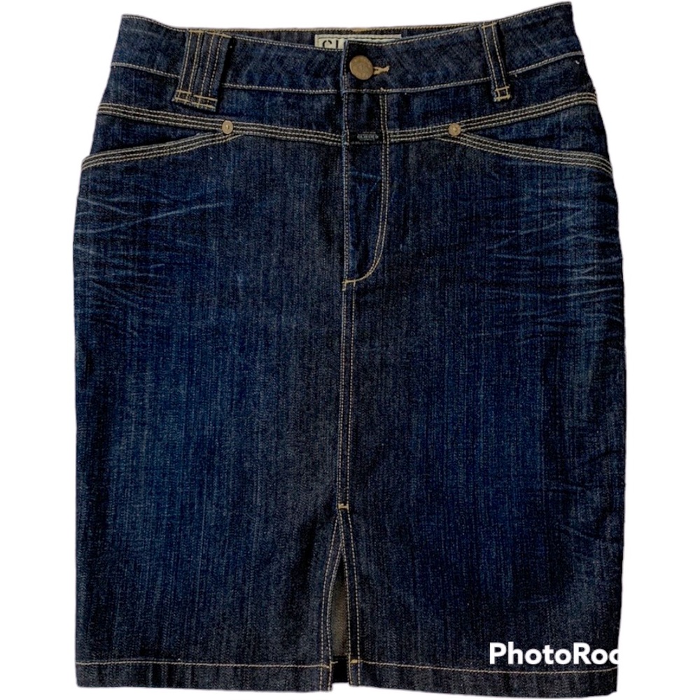 Closed A-Line denim skirt